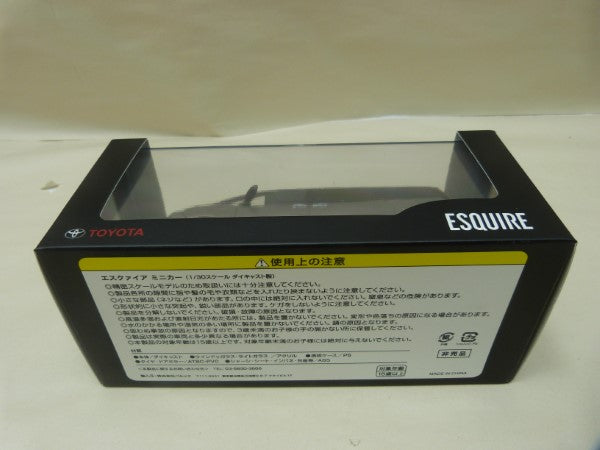 【中古】【未開封】TOYOTA 店頭展示用色見本ミニカー 1/30 ESQUIRE 4V8 アバンギャルド ブロンズメタリック ＜コレクターズアイテム＞（代引き不可）6600