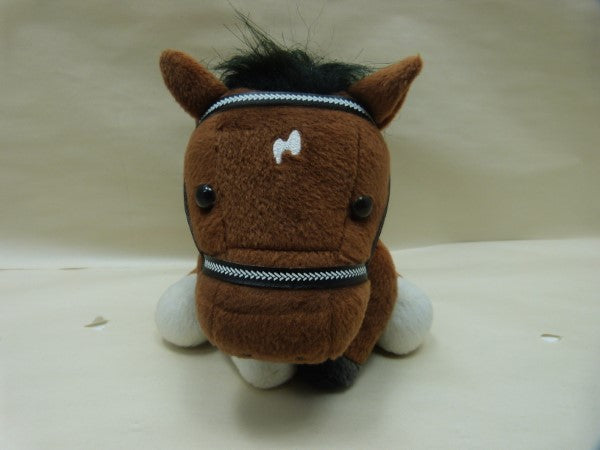 【中古】【開封品】THE GREATEST HORSES BEST 100 優駿Presents ディープインパクト 第72回日本ダービー アイドルホースSelection ぬいぐるみ＜コレクターズアイテム＞（代引き不可）6600