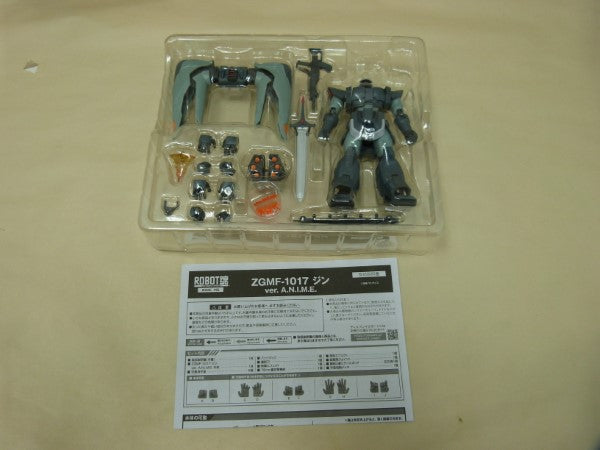 【中古】【開封品】ROBOT魂 SIDE MS 機動戦士ガンダムSEED ZGMF-1017 ジン ver.A.N.I.M.E. フィギュア＜フィギュア＞（代引き不可）6600