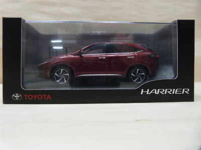 【中古】【未開封】1/30 TOYOTA HARRIER 3Q3 ダークレッド マイカメタリック カラーサンプル ミニカー＜コレクター...