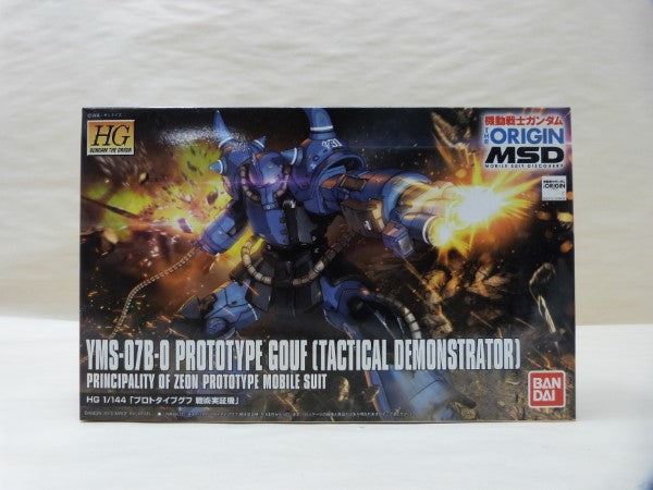 【中古】【未組立】HG 機動戦士ガンダム THE ORIGIN MSD プロトタイプグフ 戦術実証機＜プラモデル＞（代引き不可）6600