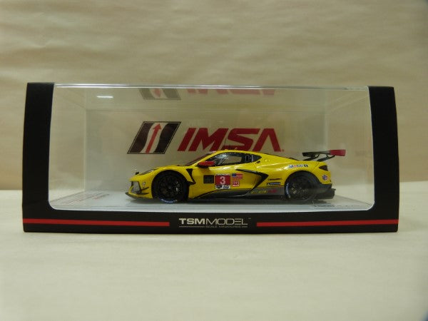 【中古】【開封品】1/43 シボレー コルベット C8.R.IMSA セプリング12時間 2022 GTD PRO 優勝車 ＃3 コルベットレーシング TSM430641 ミニカー＜コレクターズアイテム＞（代引き不可）6600