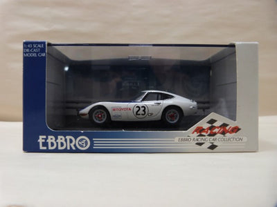 【中古】【開封品】1/43 TOYOTA 2000GT RACING SCCA ホワイト ブルー 252 ミニカー＜コレクターズアイテ...