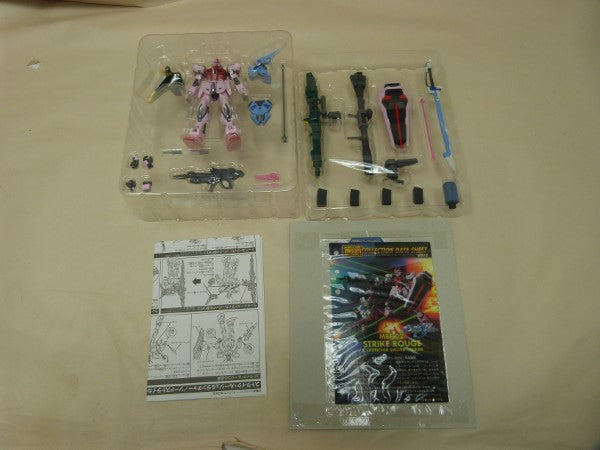 【中古】【開封品】MS IN ACTION 機動戦士ガンダムSEED MBF-02 ストライク・ルージュ＆ランチャー ソードストライカー フィギュア＜フィギュア＞（代引き不可）6600