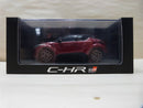 【中古】【開封品】【未使用】1/30 店頭展示用色見本 C-HR GR SPORT 2TB ブラック エモーショナルレッド2 ミニカー＜コレクターズアイテム＞（代引き不可）6600