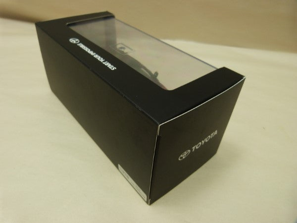 【中古】【開封品】【未使用】1/30 店頭展示用色見本 C-HR GR SPORT 2TB ブラック エモーショナルレッド2 ミニカー＜コレクターズアイテム＞（代引き不可）6600