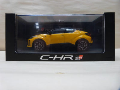 【中古】【開封品】【未使用】1/30 店頭展示用色見本 C-HR GR SPORT 2PQ ブラック イエロー ミニカー＜コレクターズ...