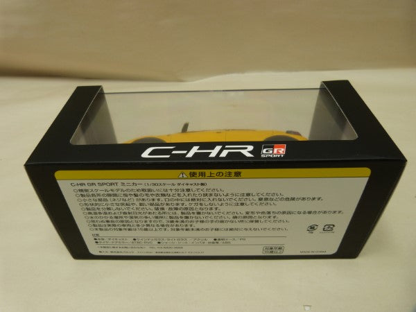 【中古】【開封品】【未使用】1/30 店頭展示用色見本 C-HR GR SPORT 5A3  ミニカー＜コレクターズアイテム＞（代引き不可）6600