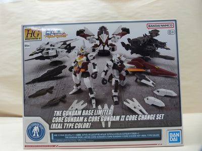 【中古】【未組立】1/144 HG コアガンダム＆コアガンダムII コアチェンジセット(リアルタイプカラー) 「ガンダムビルドダイバー...