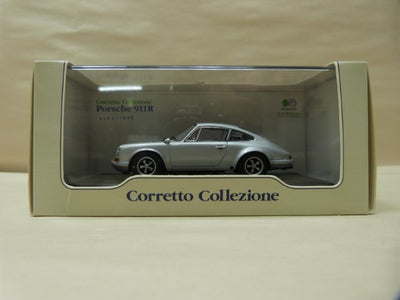 【中古】【開封品】Corretto Collezione 1/43 ポルシェ 911R シルバー ミニカー＜コレクターズアイテム＞（代...