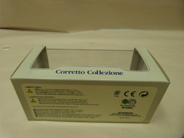 【中古】【開封品】Corretto Collezione 1/43 ポルシェ 911R シルバー ミニカー＜コレクターズアイテム＞（代引き不可）6600