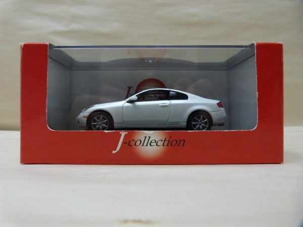 【中古】【開封品】J-collection 1/43 NISSAN スカイライン クーペ パールホワイト ミニカー＜コレクターズアイテム＞（代引き不可）6600