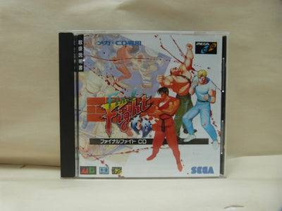 【中古】【箱説あり】【動作未確認】メガ・CD専用 ファイナルファイト CD レトロゲーム＜レトロゲーム＞（代引き不可）6600