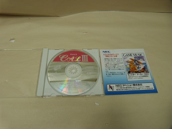 【中古】【開封品】PCエンジン スーパーCDロムロム キャル3 完結編 レトロゲーム＜レトロゲーム＞（代引き不可）6600