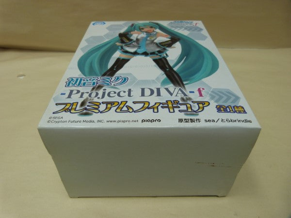 【中古】【未開封】初音ミク Project DIVA f プレミアムフィギュア＜フィギュア＞（代引き不可）6600