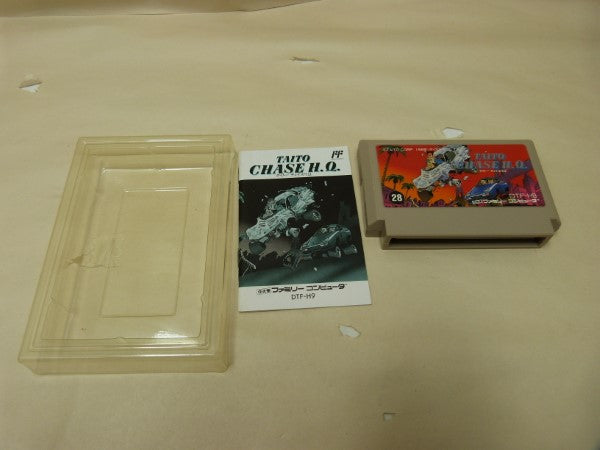 【中古】【箱説あり】ファミコン タイトー チェイスH.Q. DTF-H9  レトロゲーム＜レトロゲーム＞（代引き不可）6600