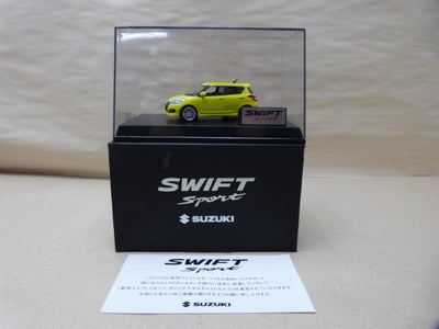 【中古】【開封品】1/43 SUZUKI 新型スイフト スポーツ イエロー 成約特典 非売品 ミニカー＜コレクターズアイテム＞（代引き...