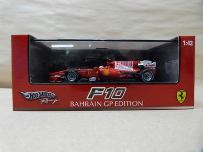 【中古】【開封品】1/43 フェラーリ F10 F.MASSA バーレーンGPエディション ミニカー＜コレクターズアイテム＞（代引き不...