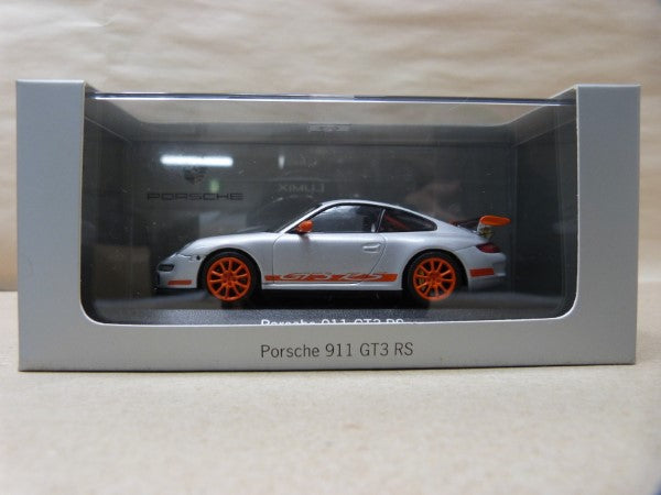 【中古】【開封品】1/43 ポルシェ 911 GT3 RS ミニカー＜コレクターズアイテム＞（代引き不可）6600