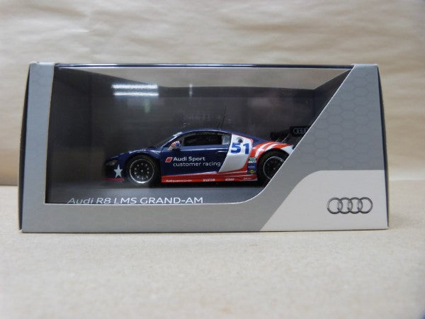 【中古】【開封品】1/43 アウディ R8 LMS GRAND-AM ミニカー＜コレクターズアイテム＞（代引き不可）6600