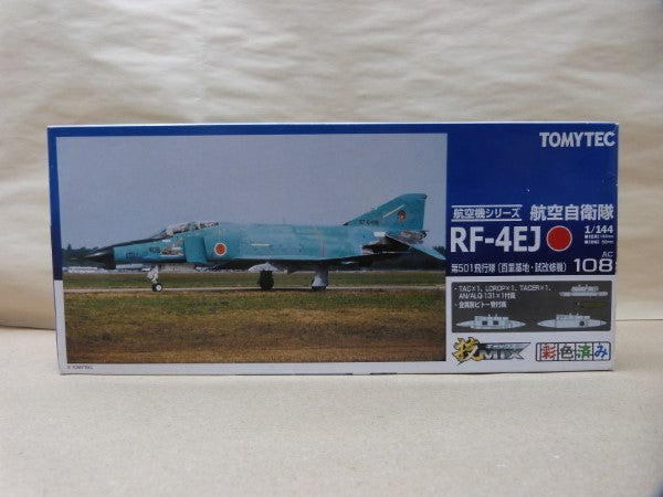 【中古】【未組立】技MIX 1/144 航空機シリーズ 航空自衛隊 RF-4EJ 第501飛行隊 百里基地 試改修機＜プラモデル＞（代引き不可）6600