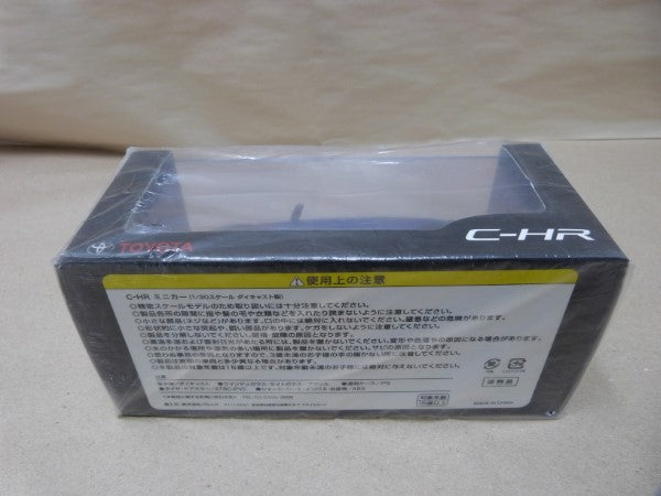 【中古】【未開封】1/30 TOYOTA C-HR 2PR ホワイト ブルーメタリック ミニカー＜コレクターズアイテム＞（代引き不可）6600