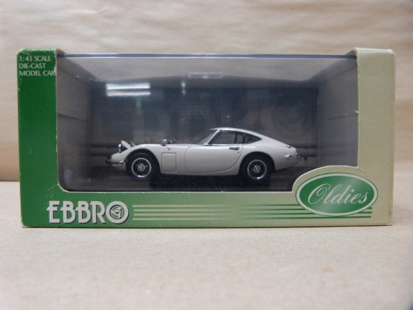 【中古】【開封品】1/43 TOYOTA 2000GT(ホワイト) 「Oldies」 [43104]＜コレクターズアイテム＞（代引き不可）6600