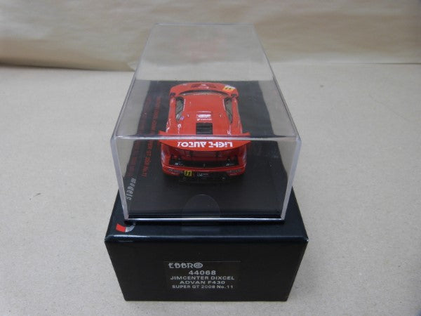 【中古】【開封品】1/43 ジムセンターアドバン F430 スーパーGT300 2008 WAKOS