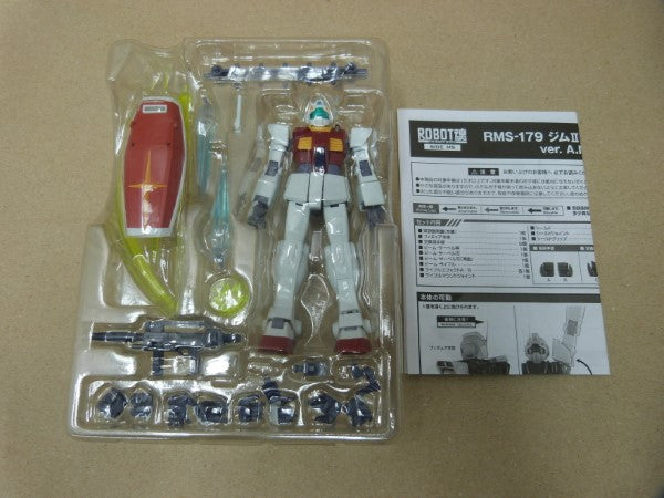 【中古】【開封品】ROBOT魂 ＜SIDE MS＞ RMS-179 ジムII(地球連邦軍仕様) ver. A.N.I.M.E. 「機動戦士Ζガンダム」＜フィギュア＞（代引き不可）6600