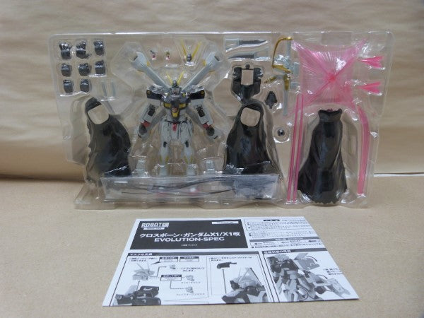 【中古】【開封品】ROBOT魂 ＜SIDE MS＞ クロスボーン・ガンダム X1/X1改 EVOLUSION SPEC 「機動戦士クロスボーン・ガンダム」＜フィギュア＞（代引き不可）6600