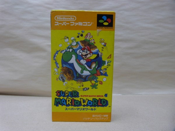 【中古】【箱説あり】スーパーマリオワールド＜レトロゲーム＞（代引き不可）6600