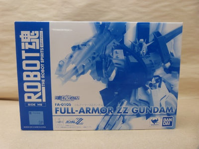 【中古】【開封品】ROBOT魂 ＜SIDE MS＞ FA-010S フルアーマーZZガンダム 「機動戦士ガンダムZZ」 魂ウェブ商店限...