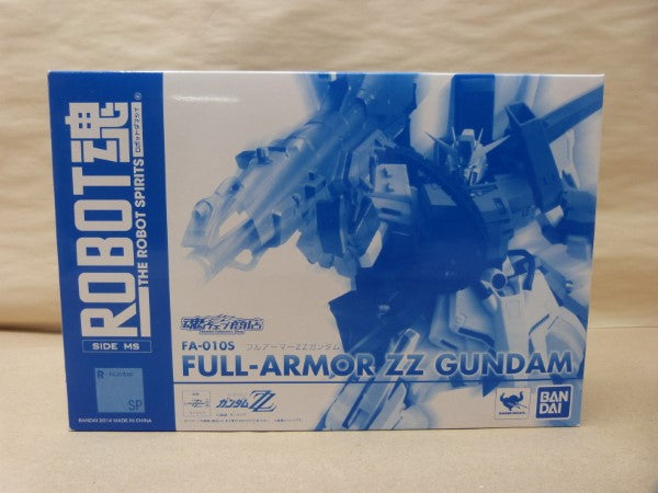 【中古】【開封品】ROBOT魂 ＜SIDE MS＞ FA-010S フルアーマーZZガンダム 「機動戦士ガンダムZZ」 魂ウェブ商店限定＜フィギュア＞（代引き不可）6600