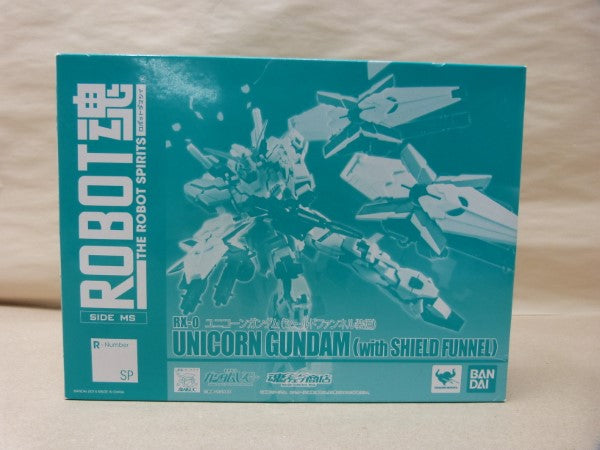 【中古】【開封品】【説明書無し】ROBOT魂 ＜SIDE MS＞ RX-0 ユニコーンガンダム(シールドファンネル装備) 「機動戦士ガ...