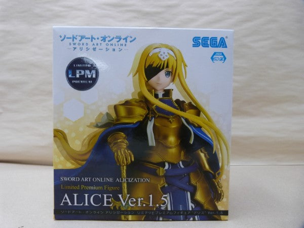 【中古】【未開封】「ソードアート・オンライン アリシゼーション」 リミテッドプレミアムフィギュア”アリス”Ver.1.5＜フィギュア＞（代引き不可）6600