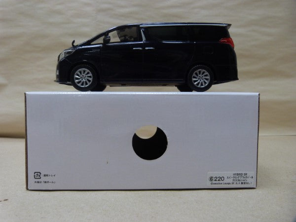 【中古】【開封品】1/30 店頭展示用色見本ミニカー TOYOTA ALPHARD 220 HYBRID SR スパークリングブラックパール＜コレクターズアイテム＞（代引き不可）6600