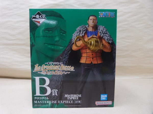 【中古】【未開封】クロコダイル 「一番くじ ワンピース The Greatest Battle〜偉大なる航路へ〜」 MASTERLISE EXPIECE B賞＜フィギュア＞（代引き不可）6600