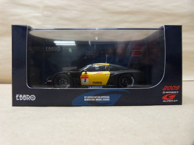【中古】【開封品】1/43 HASEMI モータースポーツ スーパーGT500 Okayama test March ブラック イエロ...