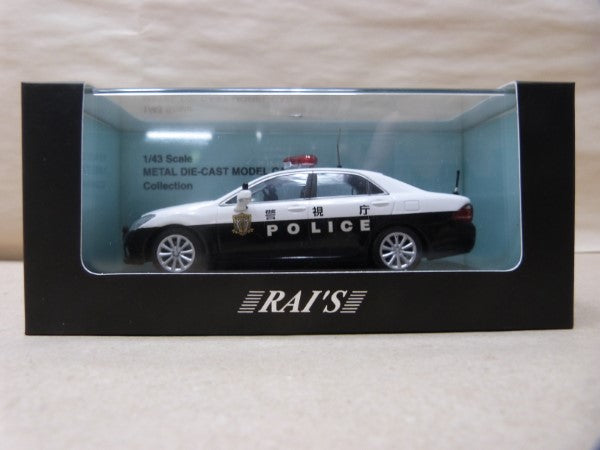 【中古】【開封品】1/43 TOYOTA クラウン GRS202 パトカー 2011 警視庁 交通部機動隊車両 ミニカー＜コレクターズアイテム＞（代引き不可）6600