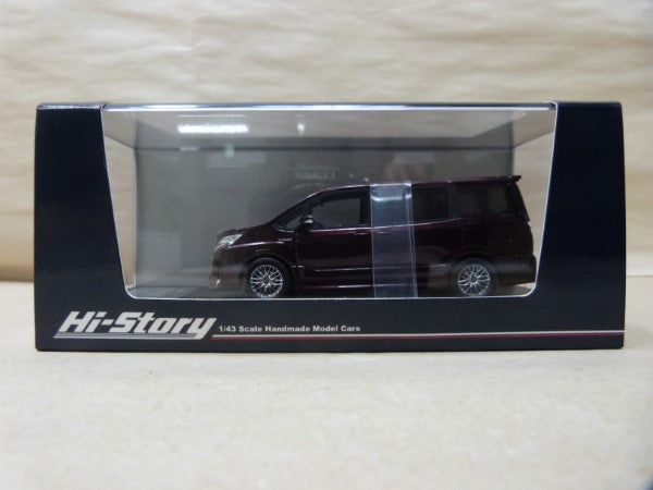 【中古】【開封品】1/43 TOYOTA NOAH HYBRID Si 2019 ボルドーマイカメタリック ミニカー＜コレクターズアイテム＞（代引き不可）6600