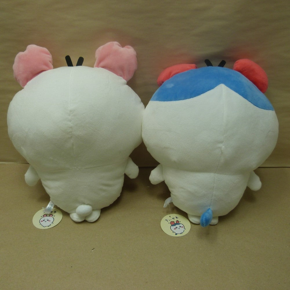 中古】【美品】全2種セット カニカチューシャBIGぬいぐるみ 「ちいかわ