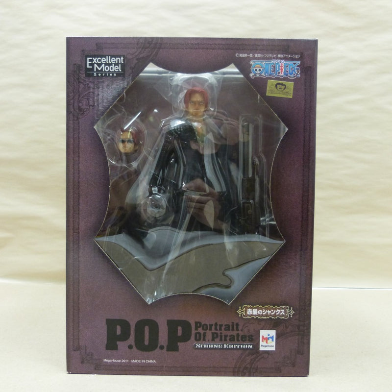 【中古】【未開封】赤髪のシャンクス 「ワンピース」 Portrait.Of.Pirates ワンピース ”STRONG EDITION＜フィギュア＞（代引き不可）6600