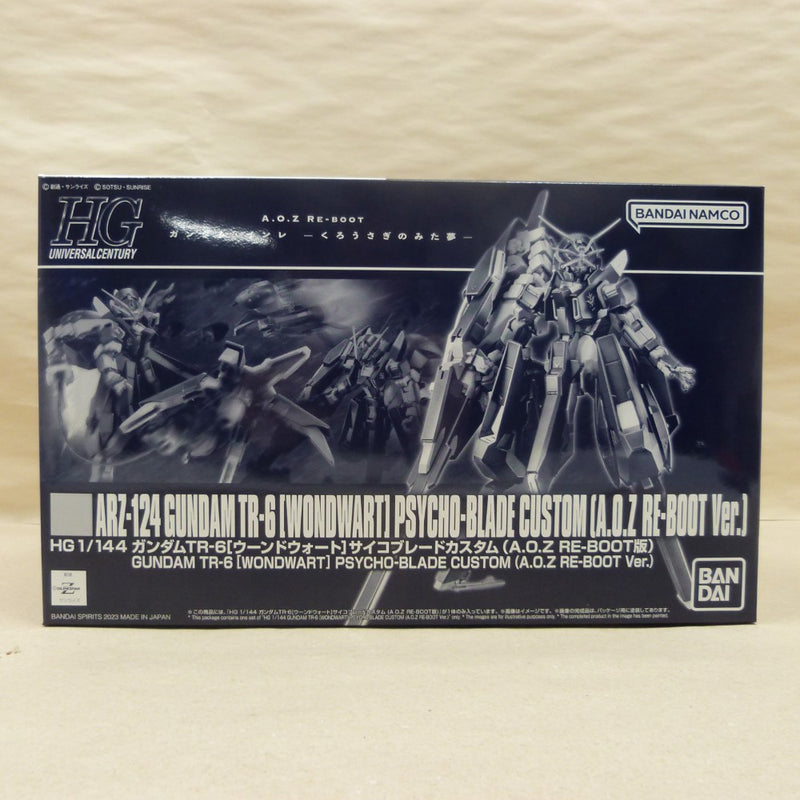 【中古】【未組立】1/144 HG ARZ-124 ガンダムTR-6 [ウーンドウォート] サイコブレードカスタム(A.O.Z RE-BOOT版)＜プラモデル＞（代引き不可）6600