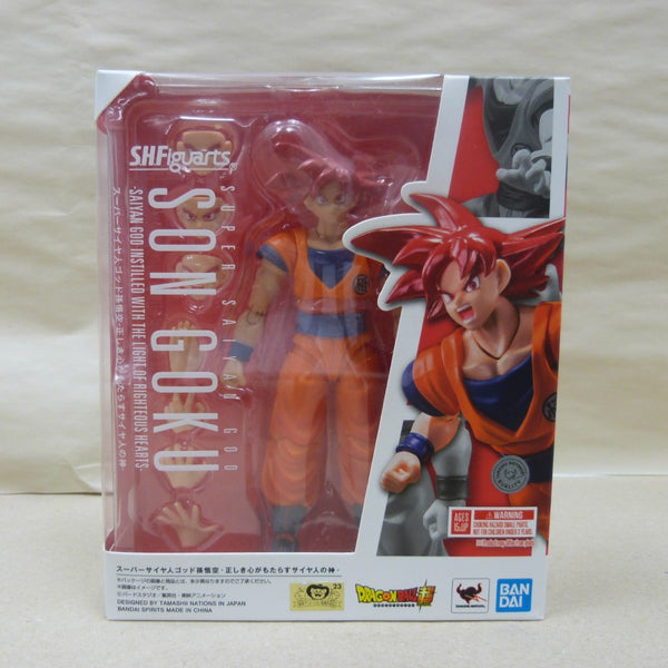 中古】【開封品】S.H.Figuarts スーパーサイヤ人ゴッド孫悟空 中古】【開封品】S.H.Figuarts スーパーサイヤ人ゴッド孫悟空