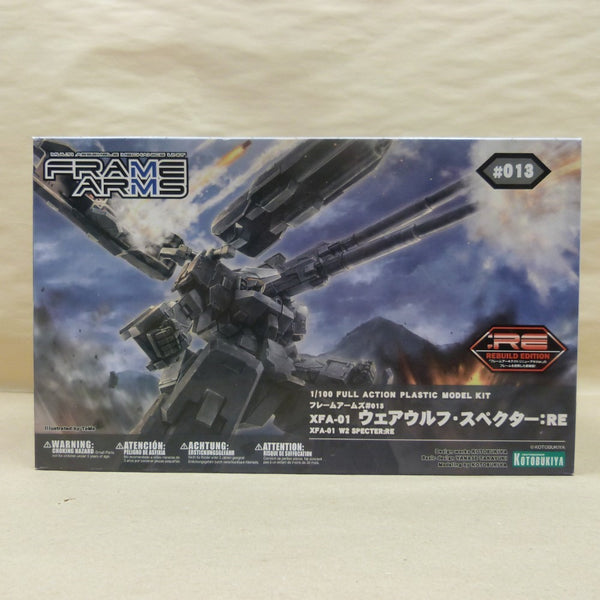 【中古】【未組立】1/100 XFA-01 ウェアウルフ・スペクター：RE 「フレームアームズ」 [FA067]＜プラモデル＞（代引き不可）6600