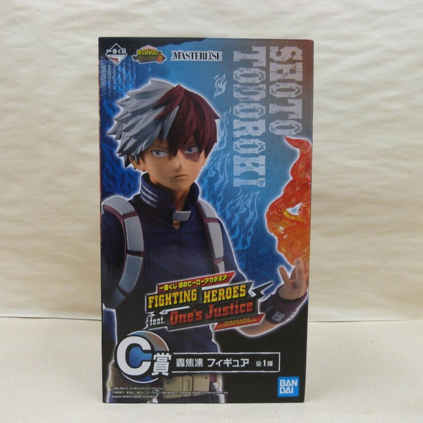 【中古】【開封品】轟焦凍 「一番くじ 僕のヒーローアカデミア FIGHTING HEROES feat. One’s Justice」 MASTERLISE C賞＜フィギュア＞（代引き不可）6600