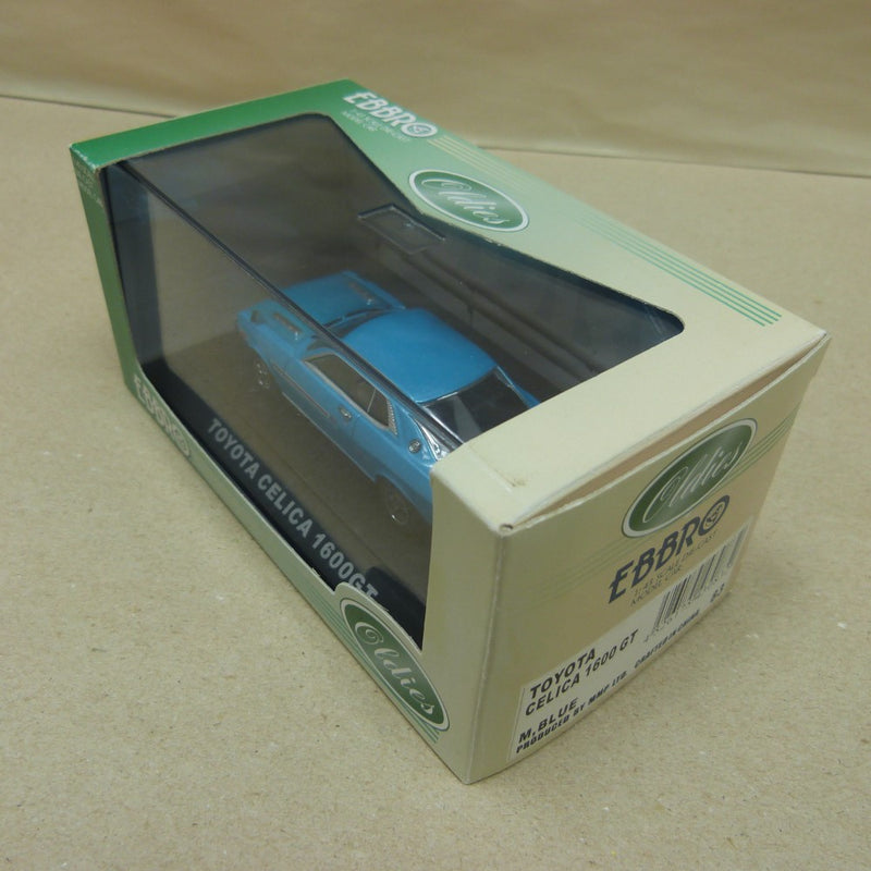【中古】【開封品】1/43 TOYOTA CELICA 1600GT(メタリックブルー) 「OLDIES」 [43083]＜コレクターズアイテム＞（代引き不可）6600