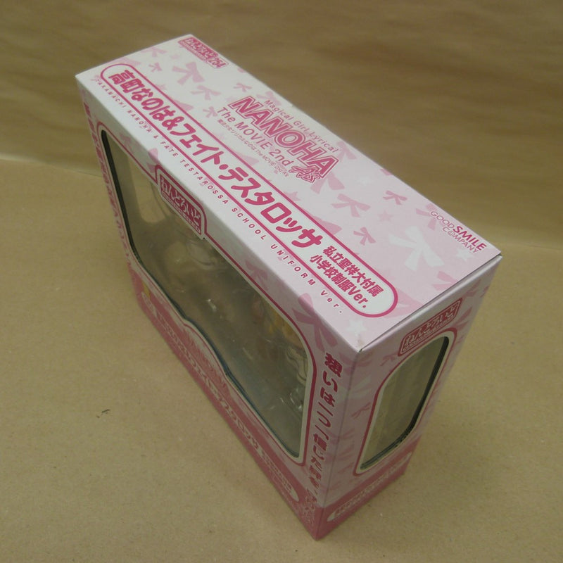 【中古】【開封品】ねんどろいど 高町なのは＆フェイト・テスタロッサ 私立聖祥大付属小学校制服Ver.＜フィギュア＞（代引き不可）6600