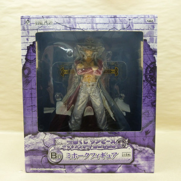 【中古】【未開封】ミホーク 「一番くじ ワンピース〜マリンフォード最終決戦編〜」 B賞＜フィギュア＞（代引き不可）6600
