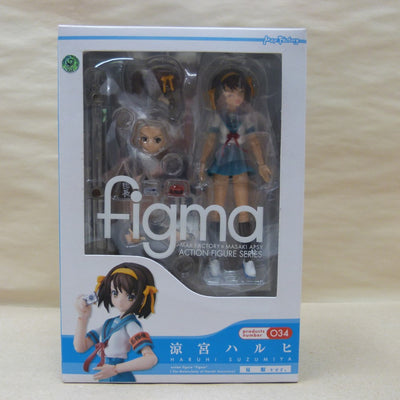 【中古】【未開封】figma 涼宮ハルヒ 夏服ver.「涼宮ハルヒの憂鬱」＜フィギュア＞（代引き不可）6600